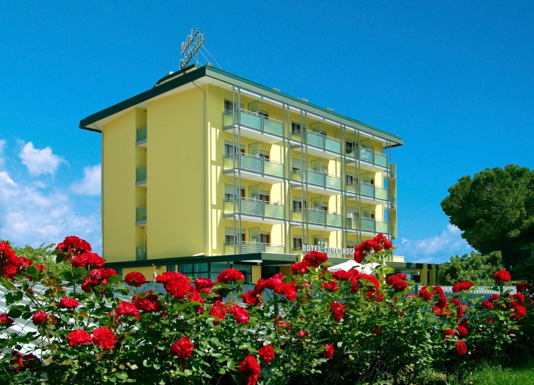 Hotel Concordia 3S Бибионе Экстерьер фото